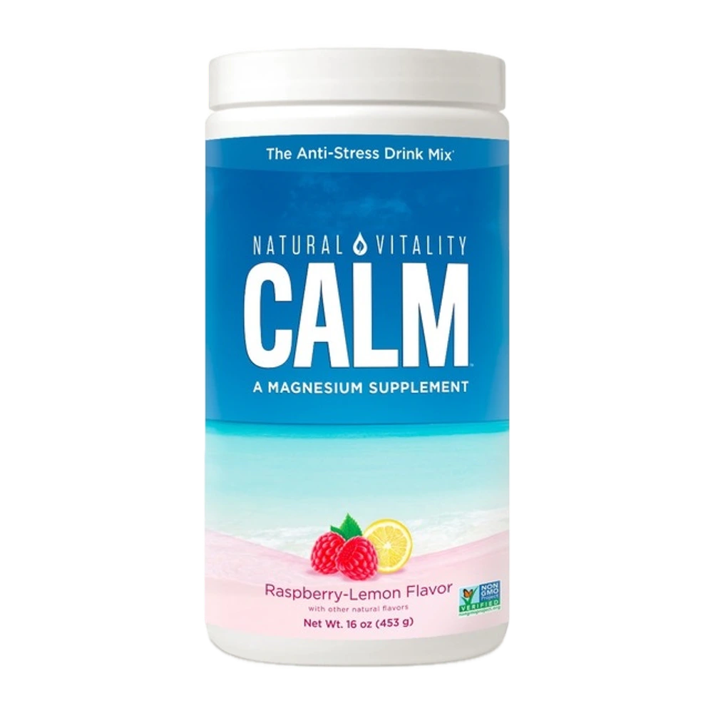 Natural Vitality - Natural Calm Raspberry Lemon - 16 oz