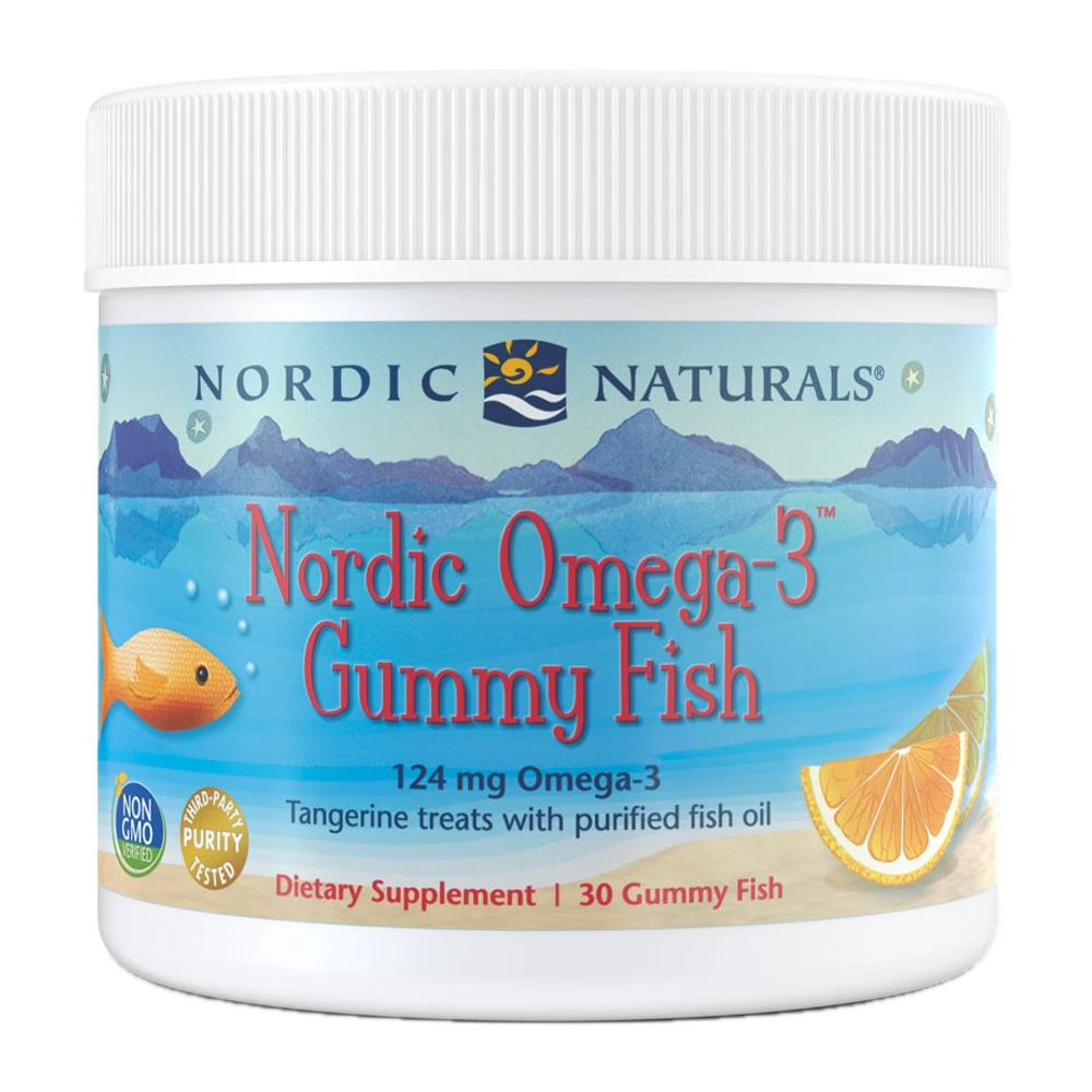 Nordic Naturals - Omega-3 Gummy Fish Tangerine - 30 Chewables