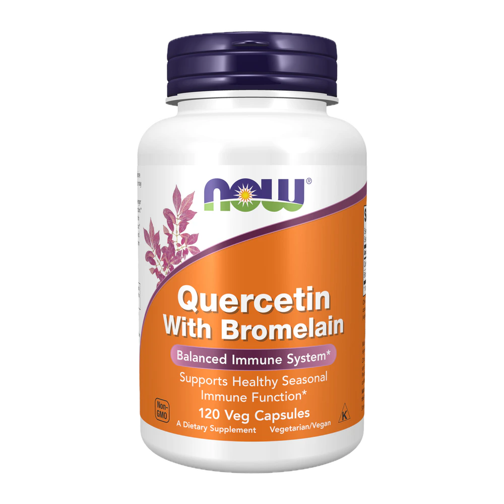 Now - Quercetin Bromelain - 120 Veg Capsules