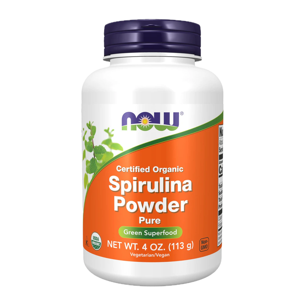 Now - Spirulina Powder - 4 oz