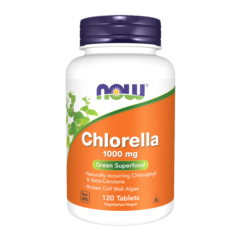 Now - Chlorella 1000mg - 120 Tablets