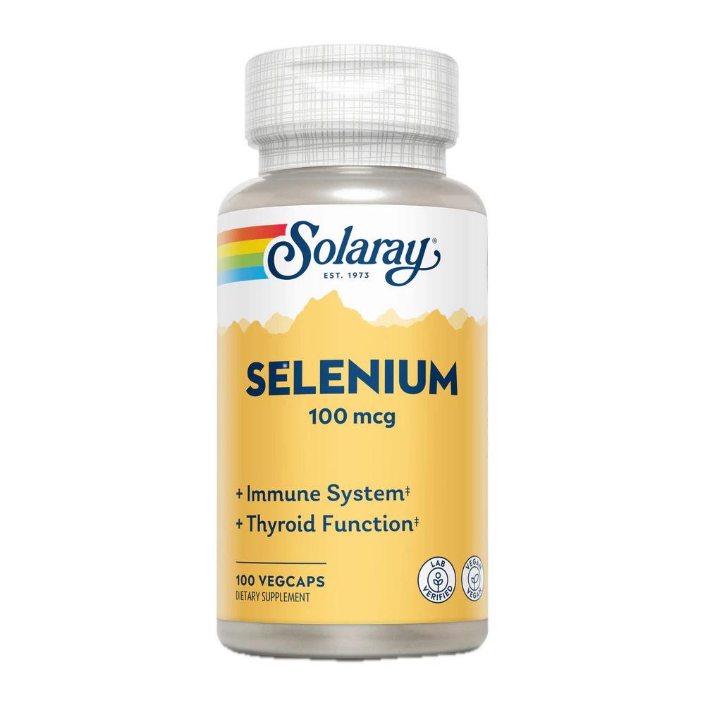 Solaray - Selenium 100 mcg - 100 Capsules