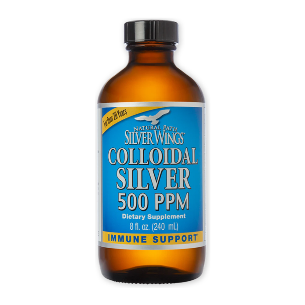 Natural Path Silver Wings - Colloidal Silver-500 - 8 oz