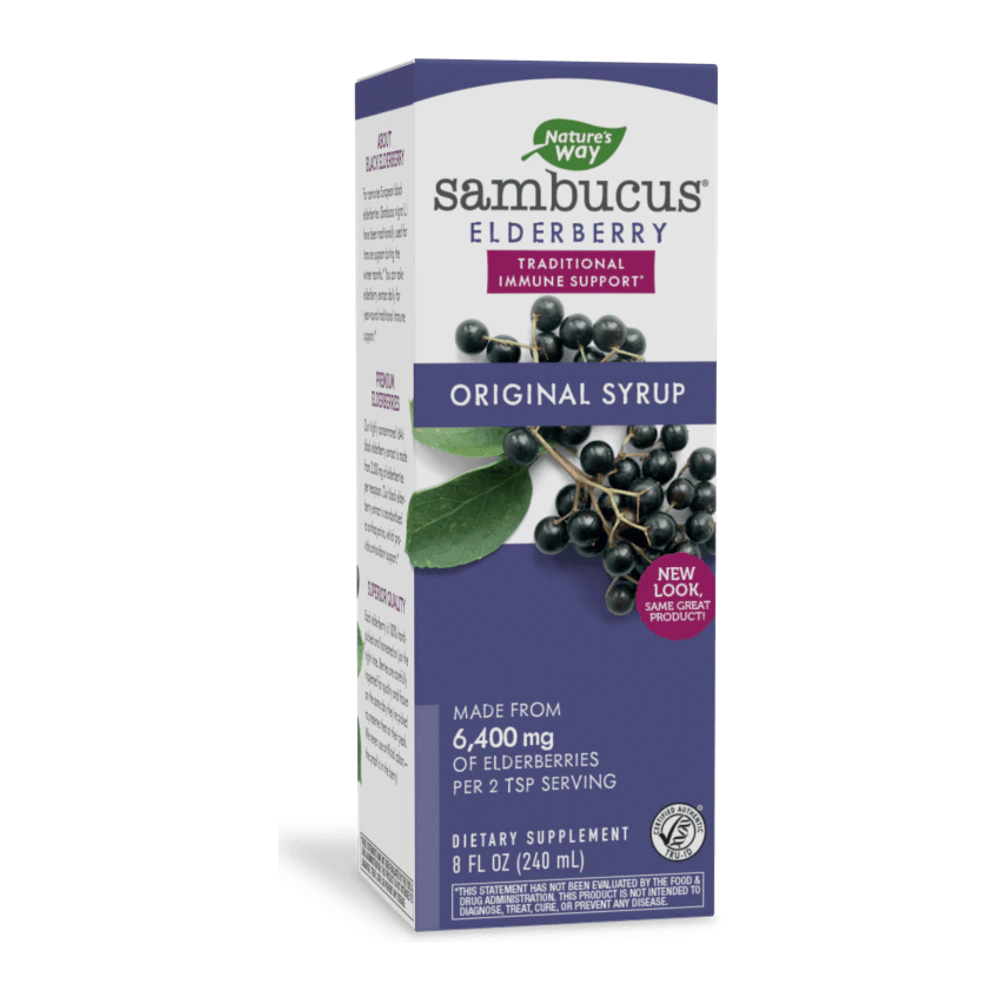 Natures Way - Sambucus Original Syrup - 8 oz