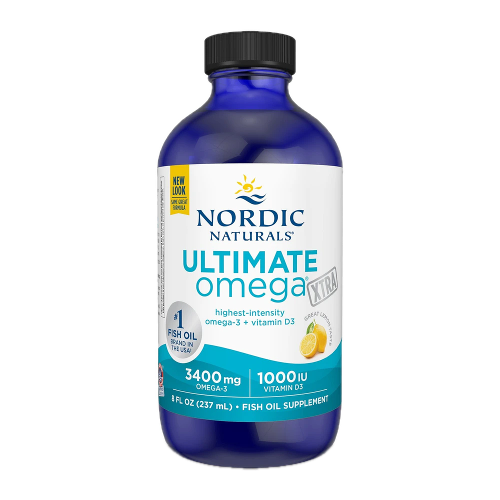 Nordic Naturals - Ultimate Omega Xtra Lemon - 8 oz