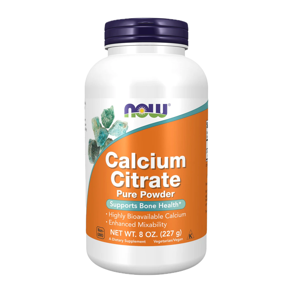 Now - Calcium Citrate Powder - 8 oz