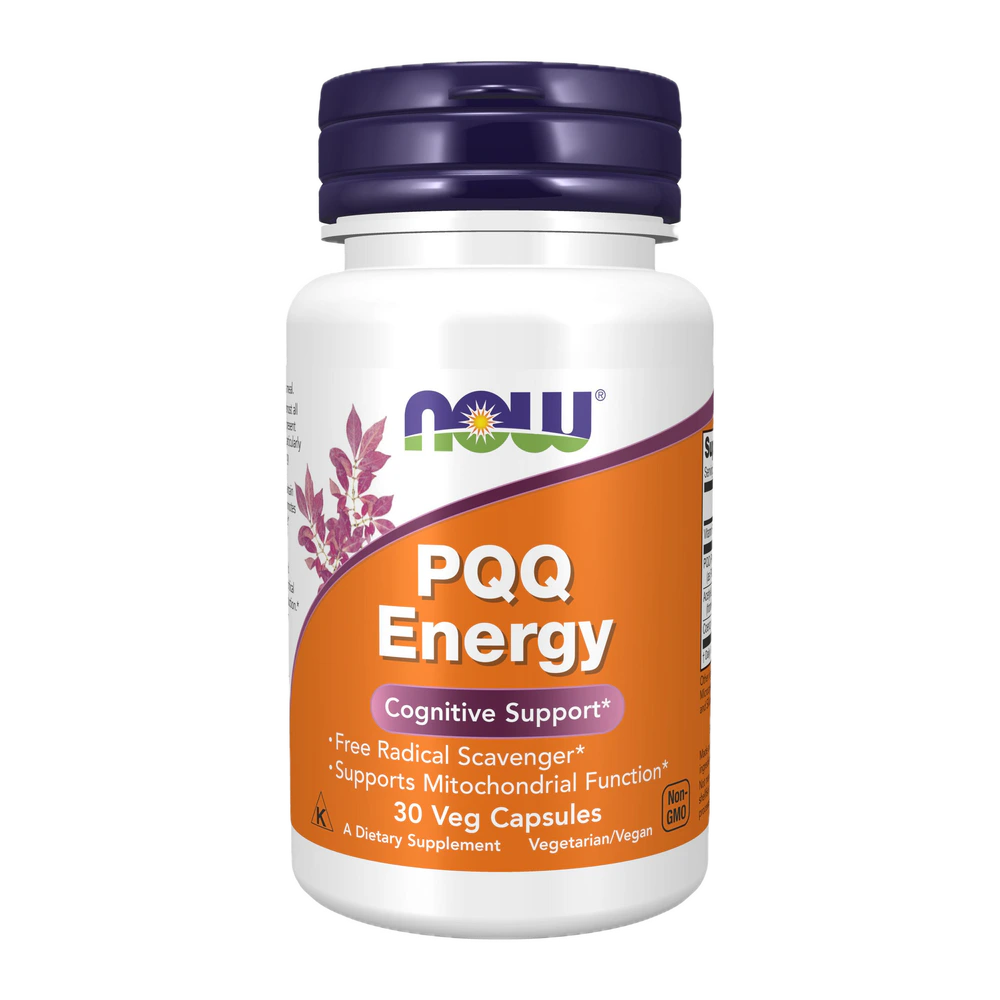 Now - Pqq Energy 20mg Plus - 30 Veg Capsules