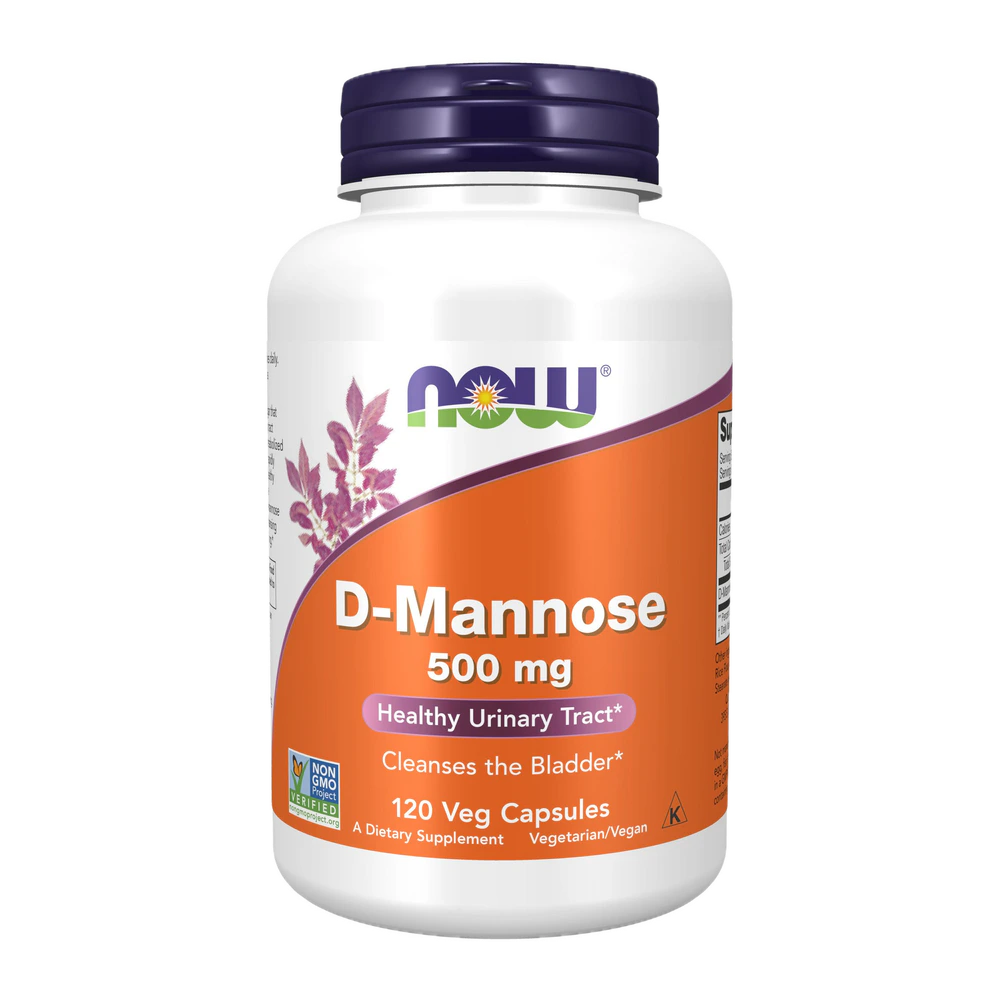 Now - D-Mannose - 120 Capsules