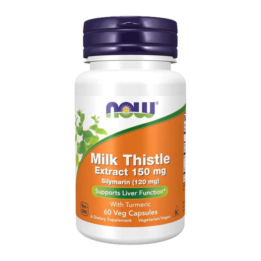 Now - Milk Thistle Extract 150 mg - 60 Capsules