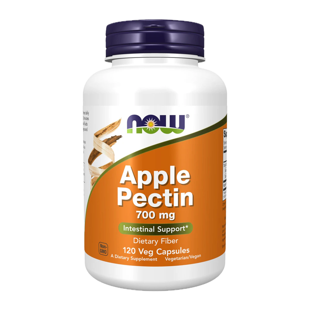 Now - Apple Pectin 700mg - 120 Veg Capsules