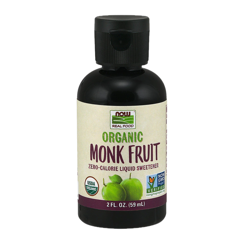 Now - Organic Liquid Monk Fruit - 2 oz