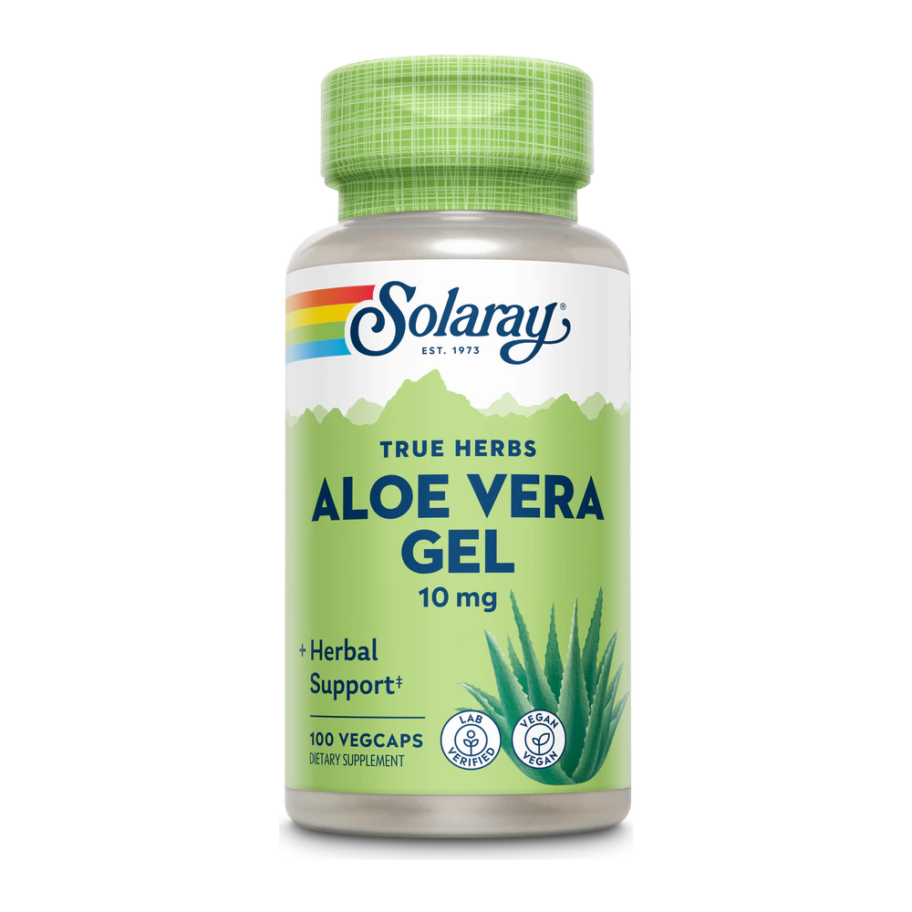 Solaray - Super Aloe V - 100 Capsules