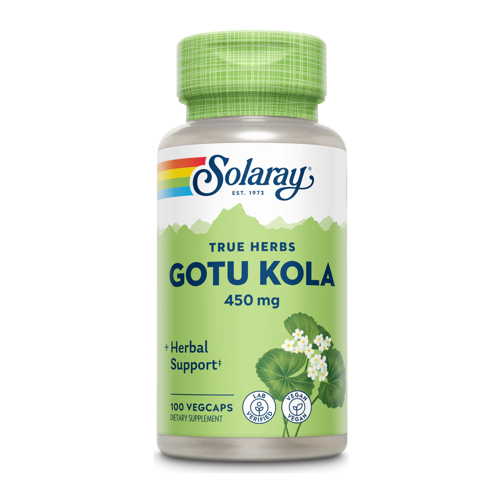 Solaray - Gotu Kola - 100 Capsules