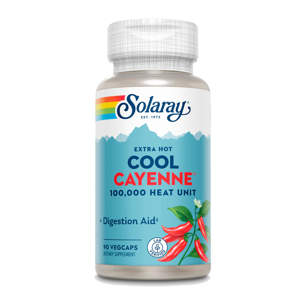 Solaray - Cool Cayenne 100,000 - 90 ct