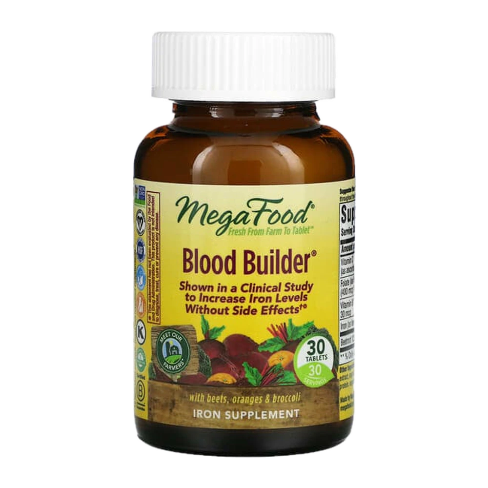 Megafood - Blood Builder - 30 Tablets