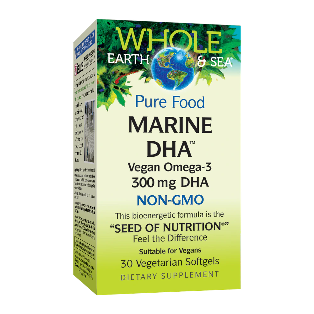 Natural Factors - Whole Earth Marine DHA - 30 Softgels