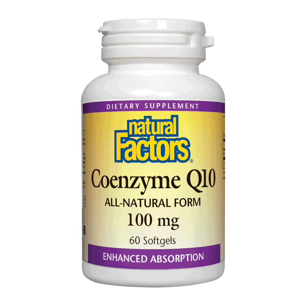 Natural Factors - Coenzyme Q10 100 mg - 60 Softgels