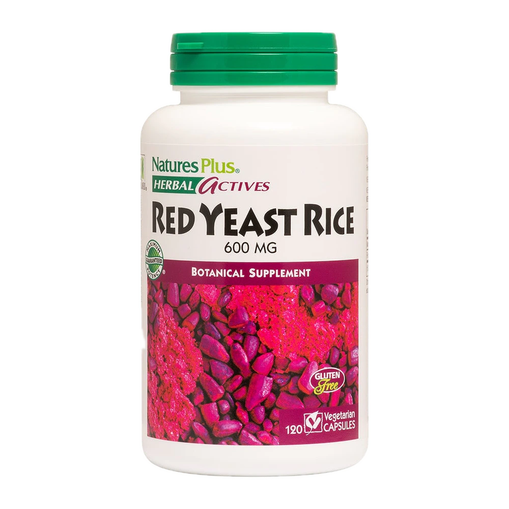 Natures Plus - Red Yeast Rice 1200 mg - 120 Count