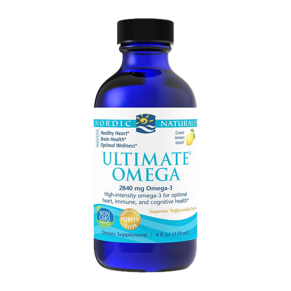 Nordic Naturals - Ultimate Omega Lemon - 4 oz