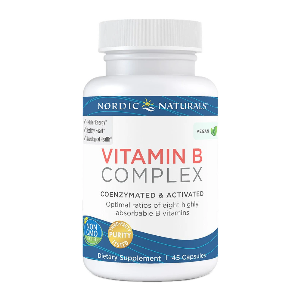 Nordic Naturals - Vitamin B Complex - 45 Capsules