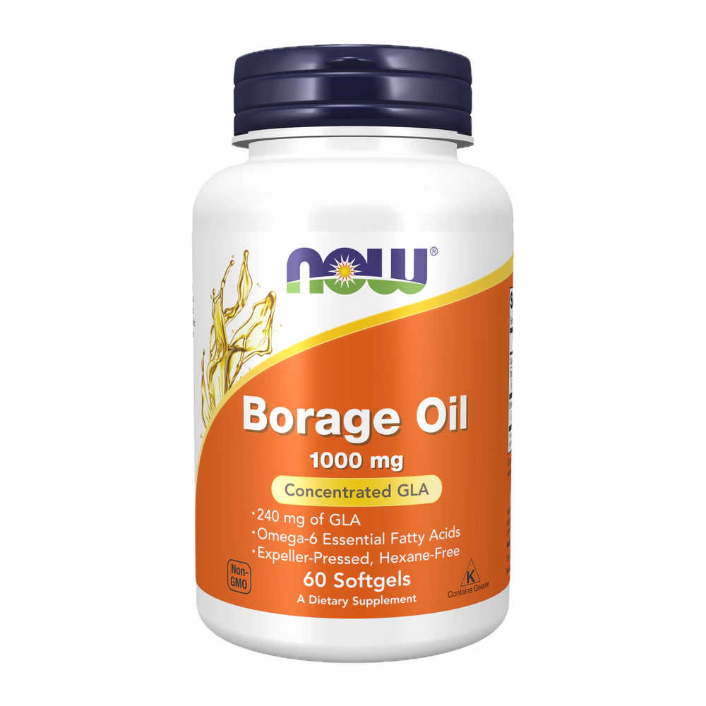 Now - Borage Oil 1000 mg - 60 Softgels