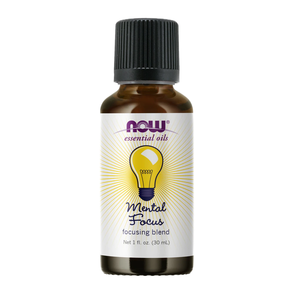 Now - Mental Focus Oil Blend - 1 oz