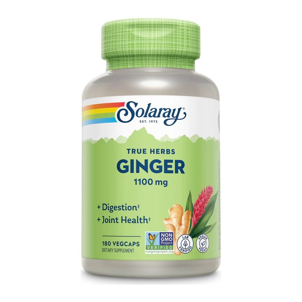 Solaray - Ginger - 180 count