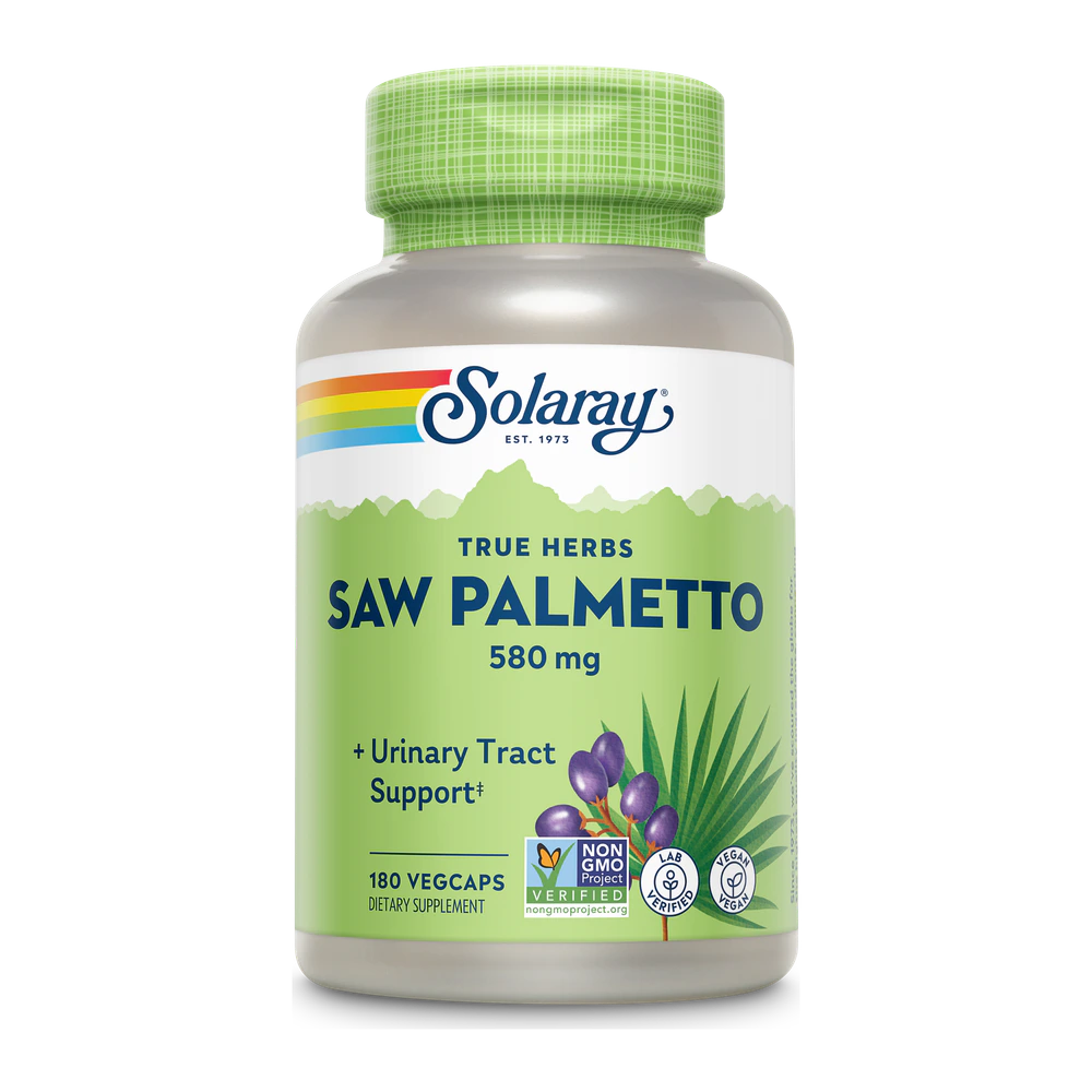 Solaray - Saw Palmetto Berries - 180 Capsules