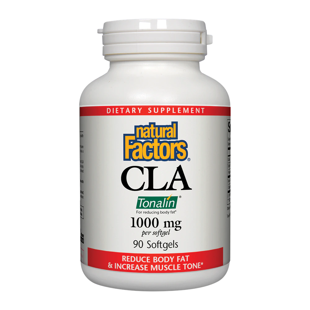 Natural Factors - CLA Tonalin Linoleic Acid 1000 mg - 90 Softgels