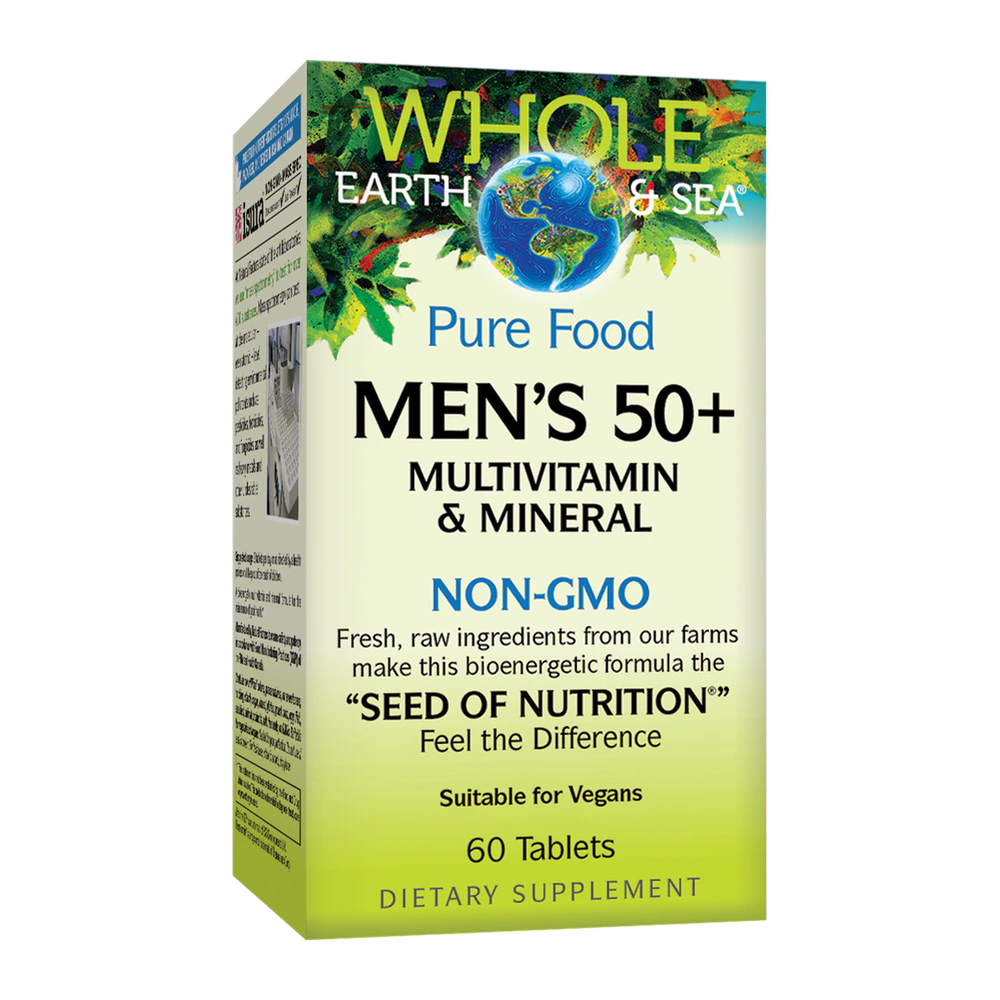Natural Factors - WE&S Mens 50+ Multi - 60 Tablets