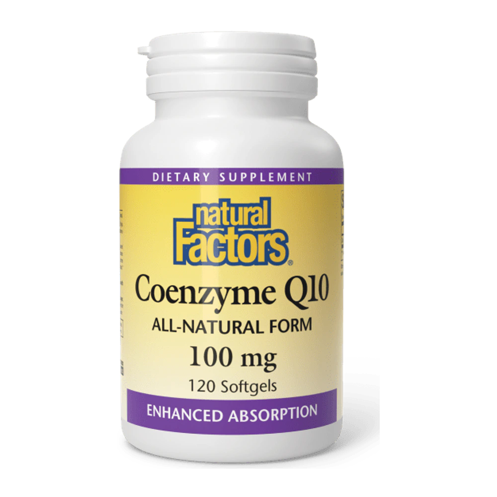 Natural Factors - CoQ-10 100 mg Twin Pack - 120 Softgels