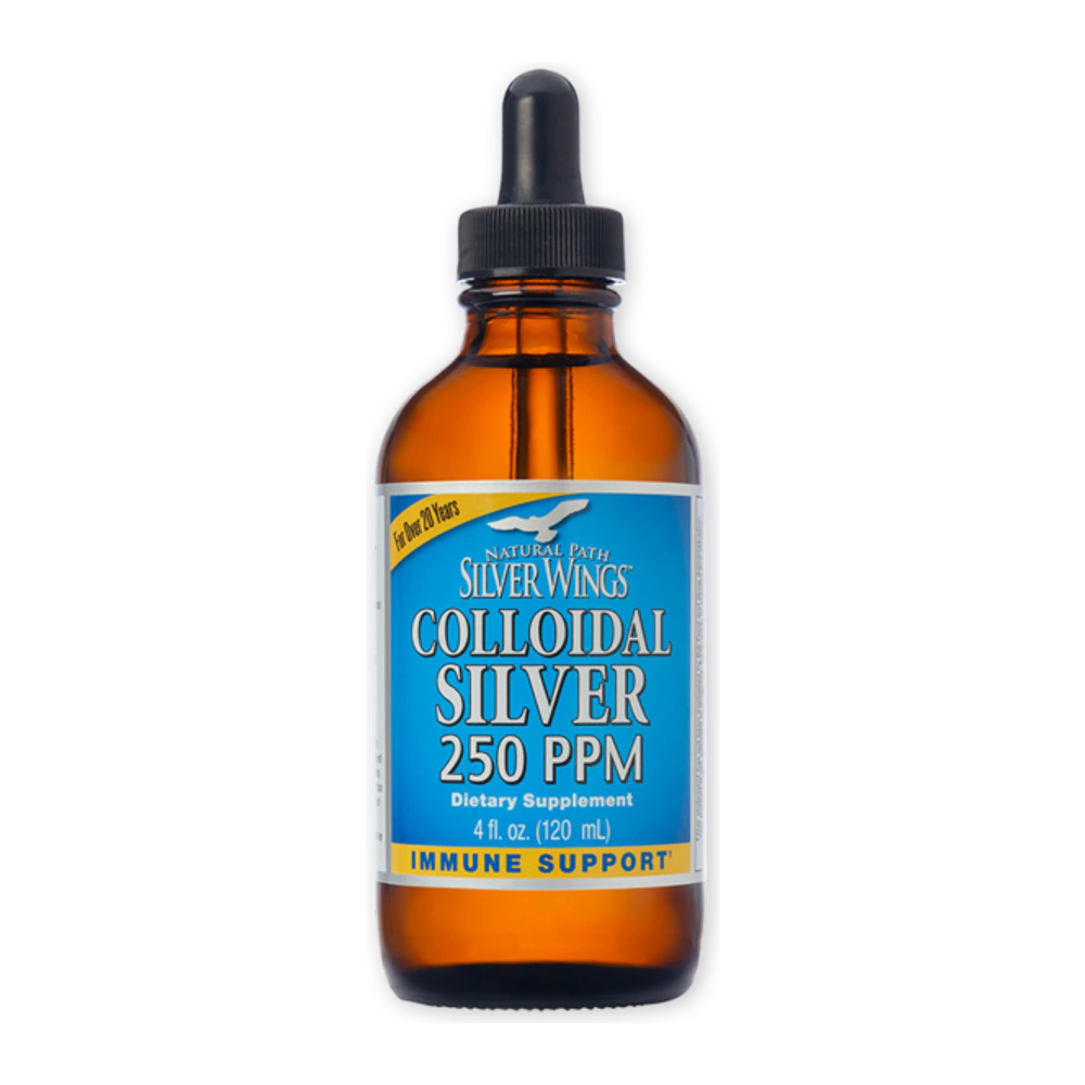 Natural Path Silver Wings - Colloidal Silver 250 PPM - 4 oz