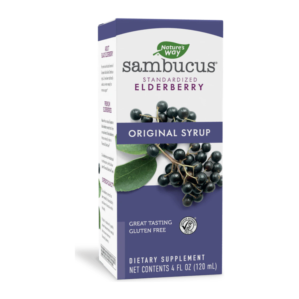 Natures Way - Sambucus Original Syrup - 4 oz
