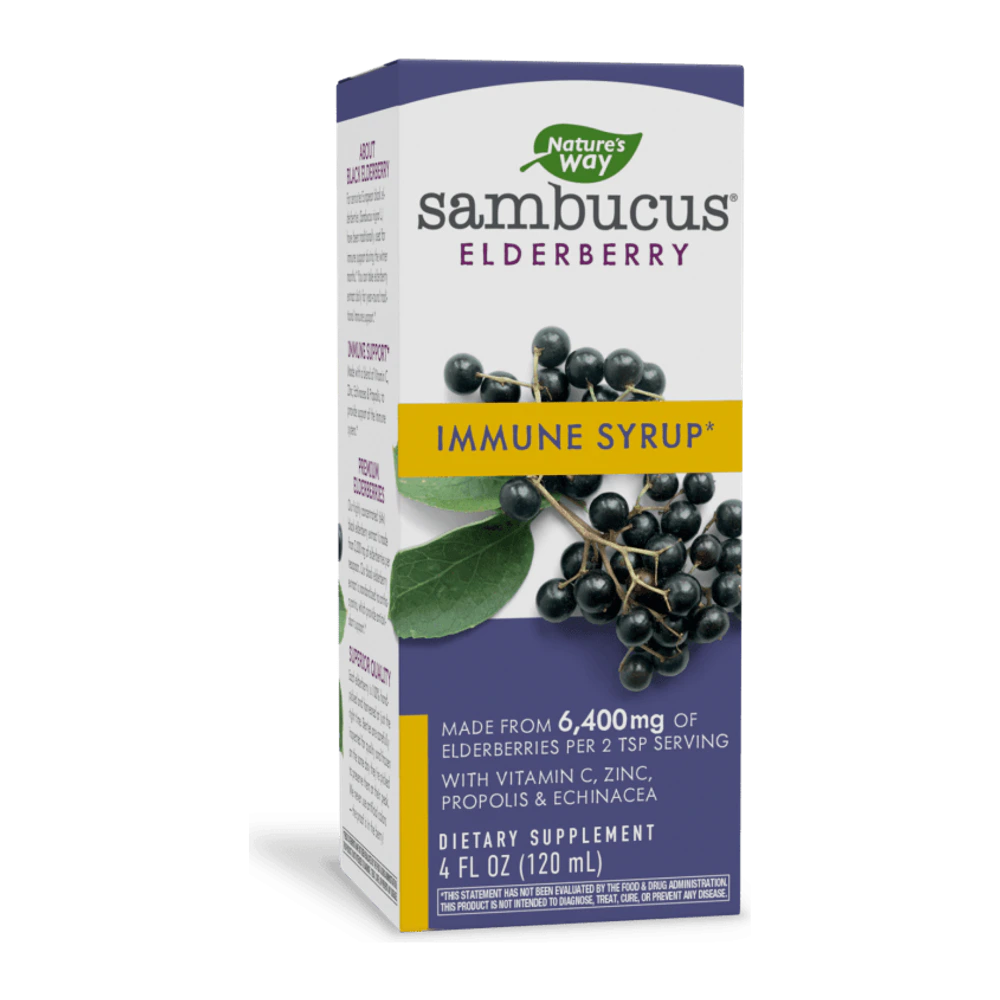 Natures Way - Sambucus Immune Syrup - 8 oz