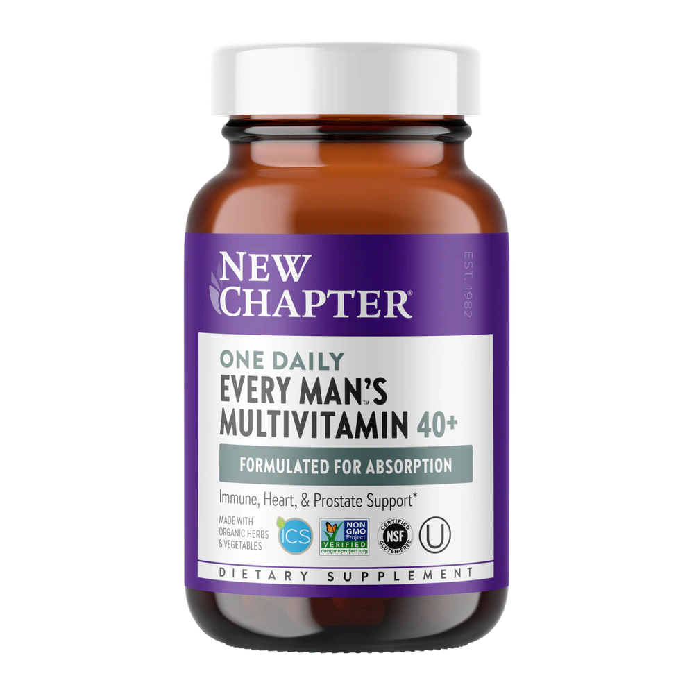 New Chapter - Every Mans One Daily 40+ - 96 Tablets