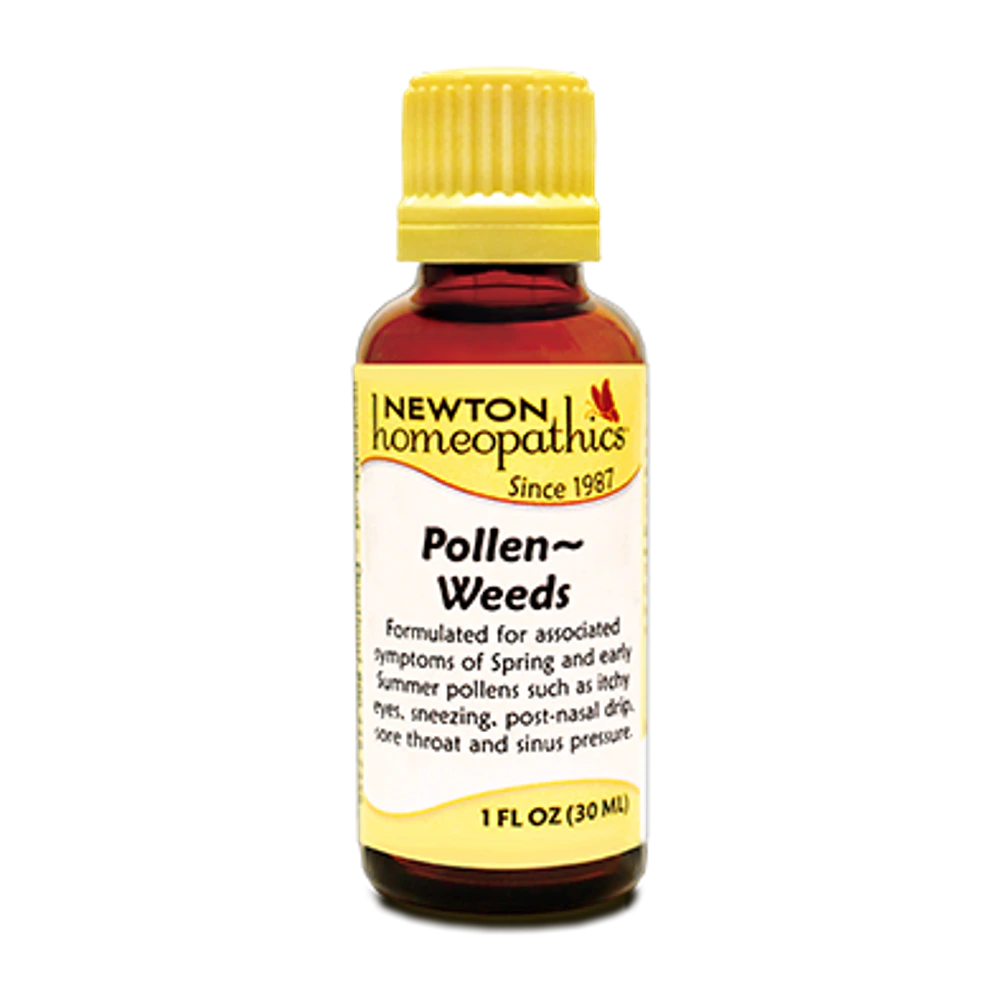 Newton Homeopathics - Pollen & Weed Formula - 1 oz