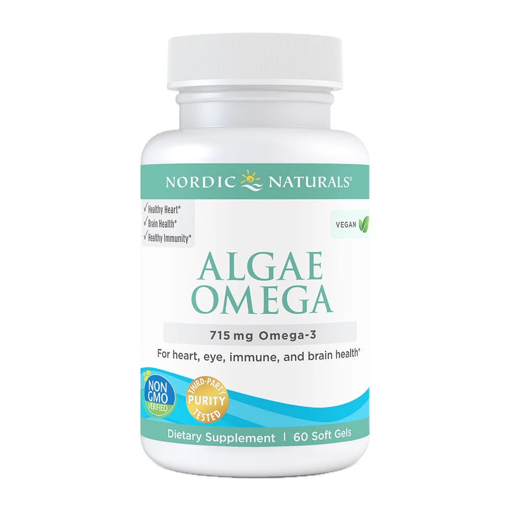 Nordic Naturals - Algae Omega Lemon - 60 count