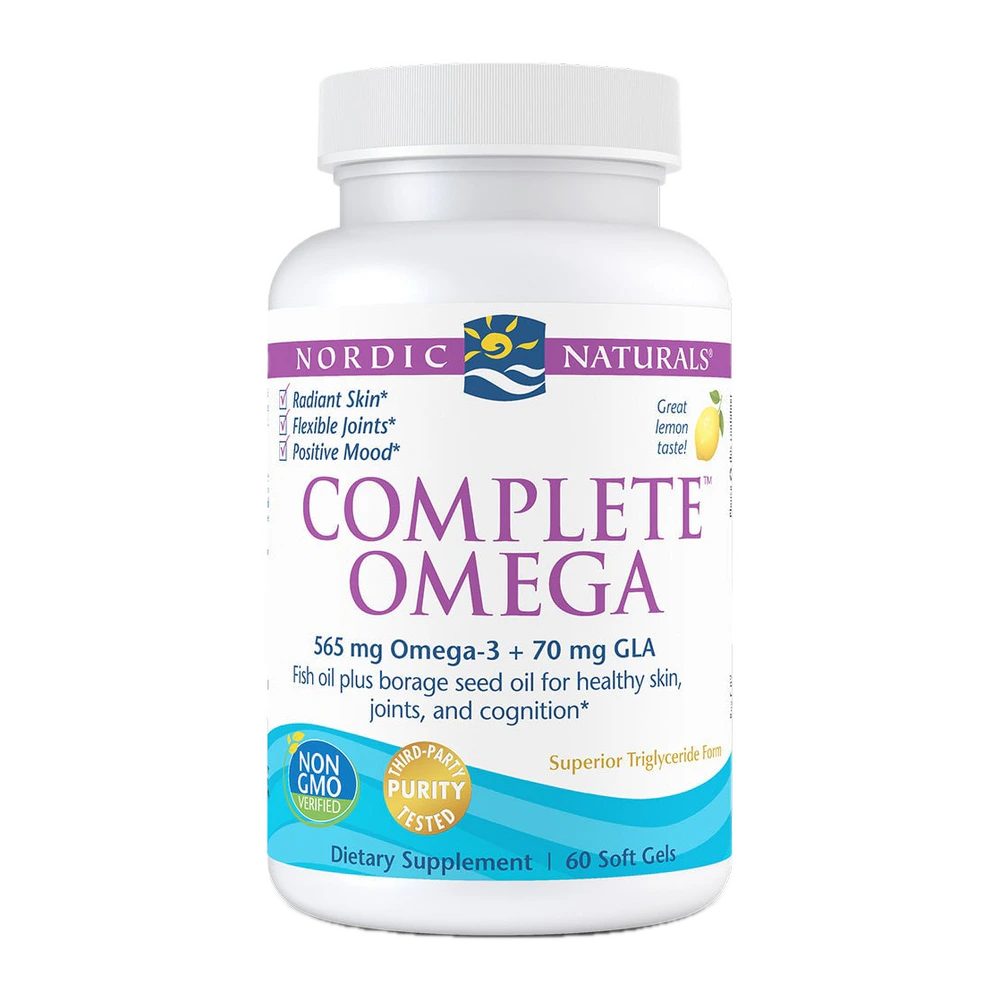 Nordic Naturals - Complete Omega Lemon - 60 count