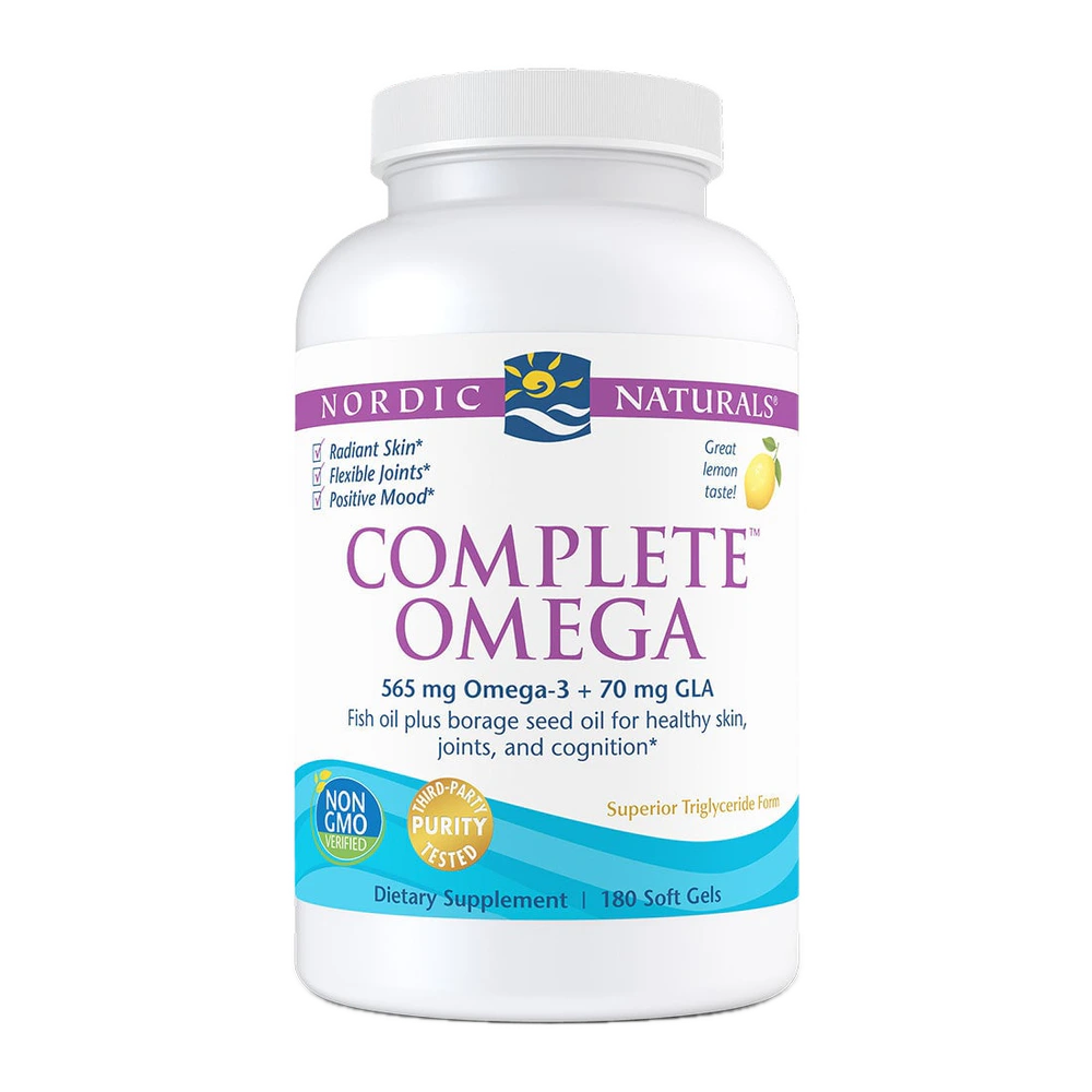 Nordic Naturals - Complete Omega Lemon - 180 count