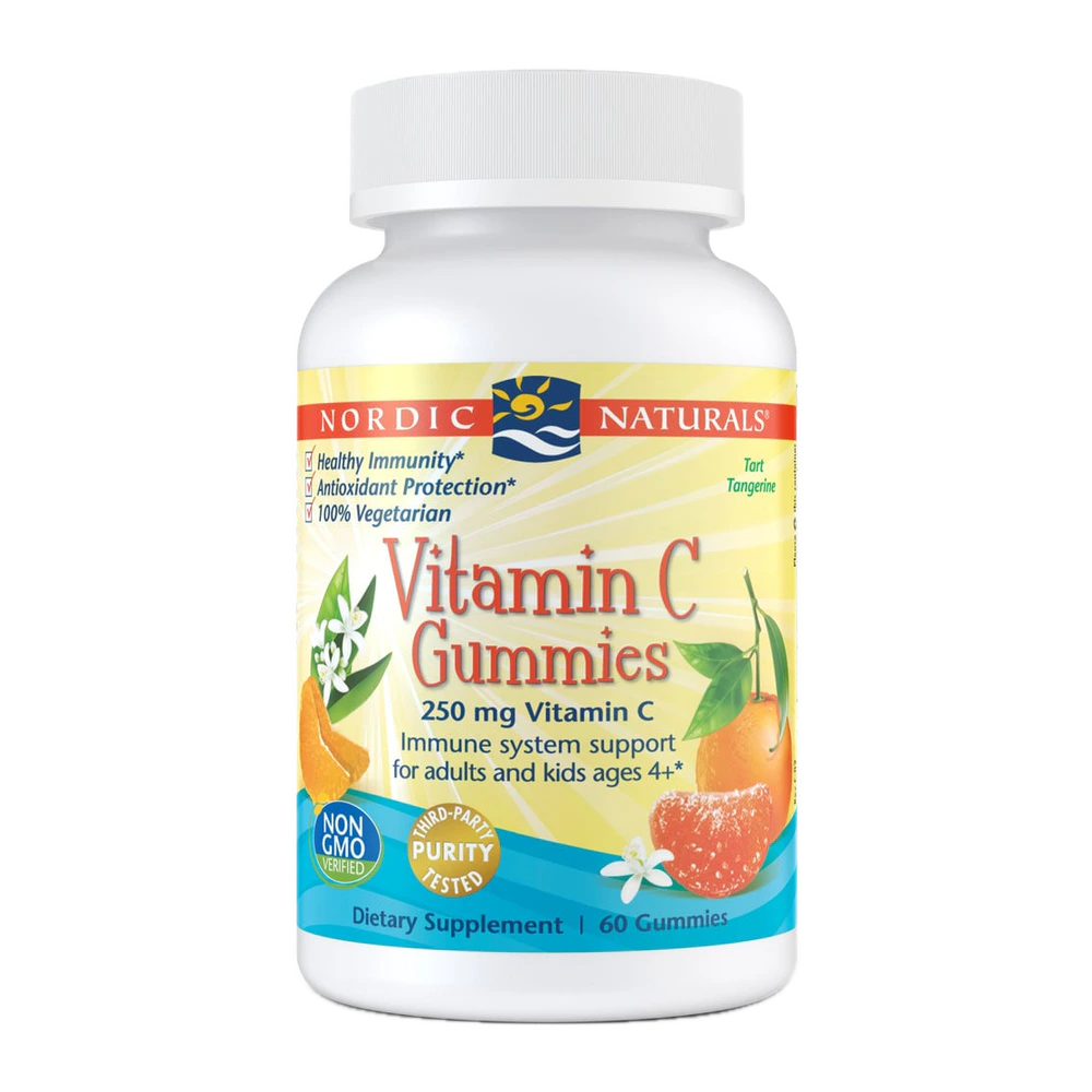 Nordic Naturals - Vitamin C Gummies Tart Tangerine - 60 count