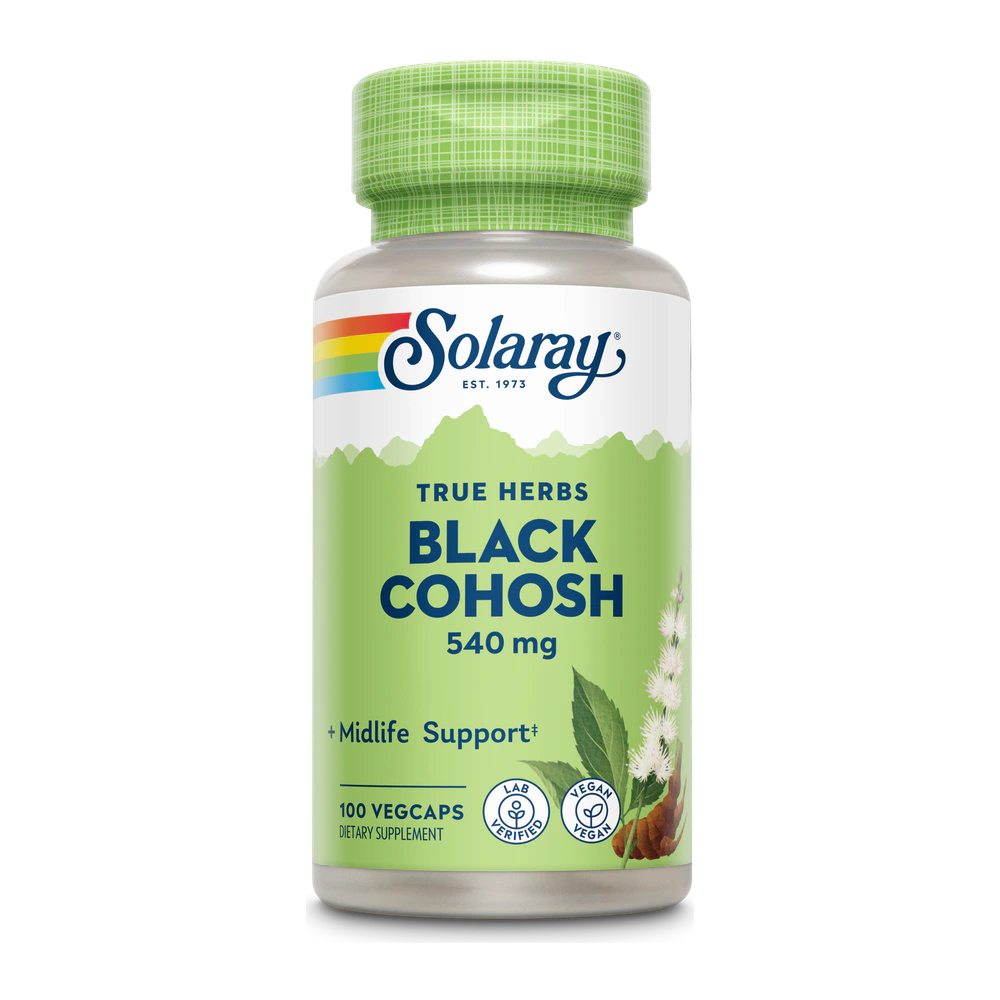 Solaray - Black Cohosh - 100 Capsules