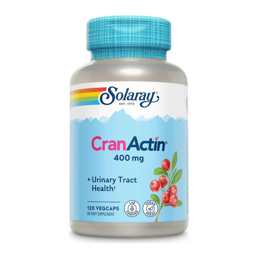 Solaray - Cranactin - 120 Veg Capsules