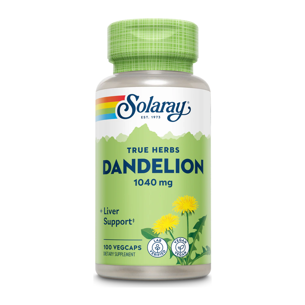 Solaray - Dandelion Root - 100 Capsules