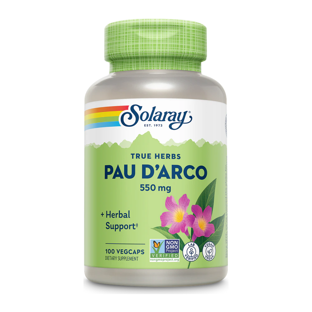 Solaray - Pau Darco - 100 Capsules