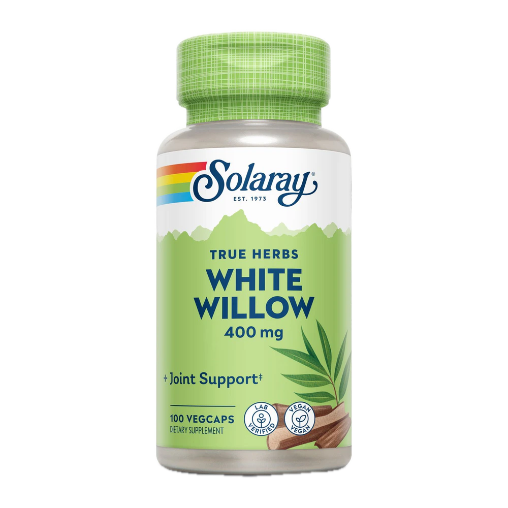 Solaray - Willow Bark - 100 Capsules