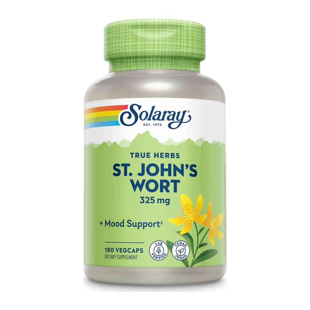 Solaray - St. John's Wort - 120 Capsules