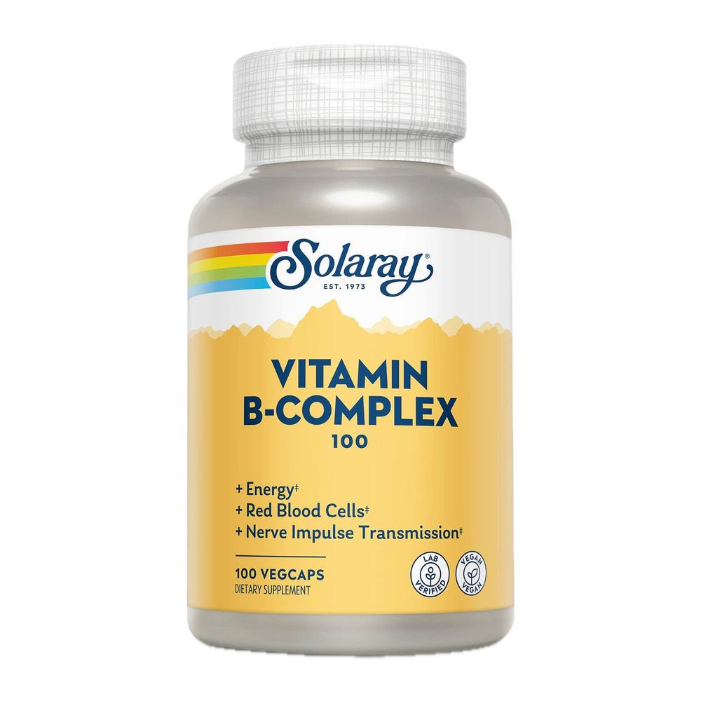 Solaray - B-Complex 100 - 100 Capsules