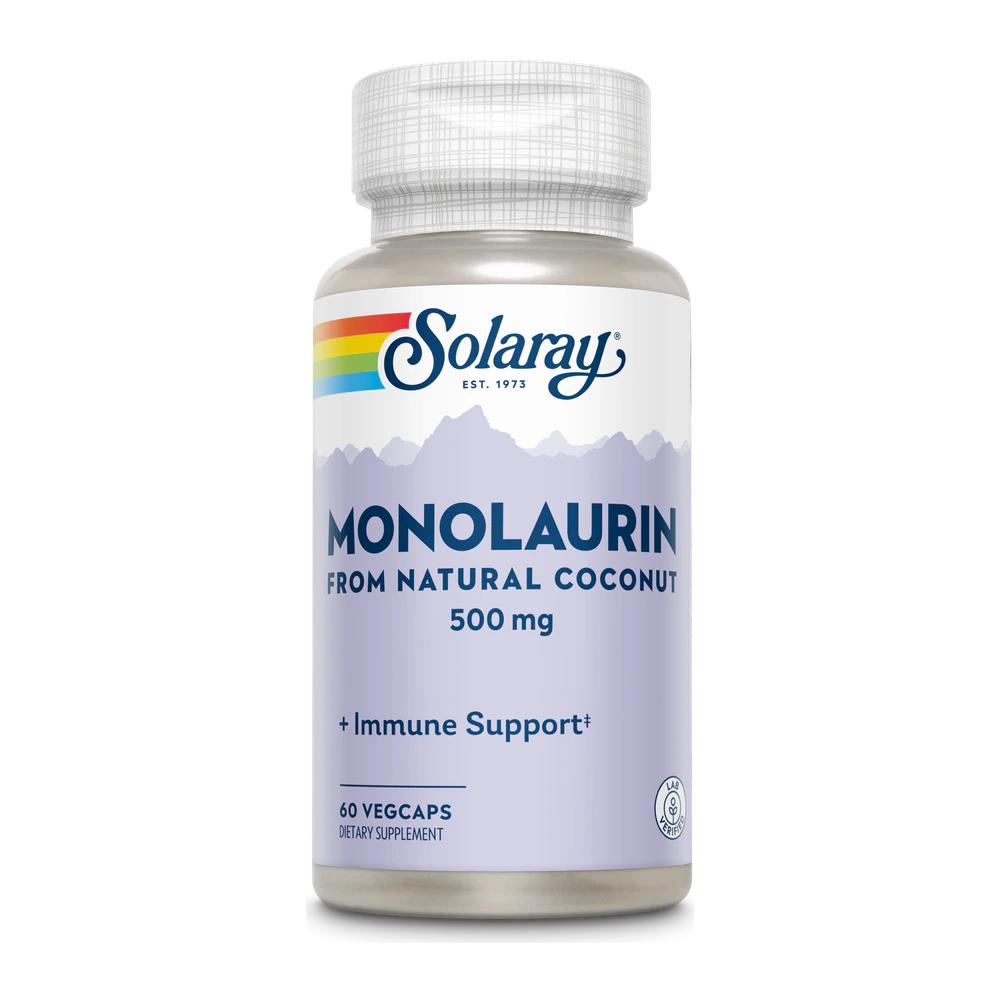 Solaray - Monolaurin - 60 Veg Capsules