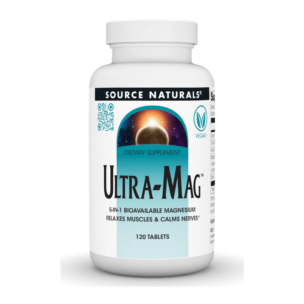 Source Naturals - Ultra-Mag - 120 Tablets