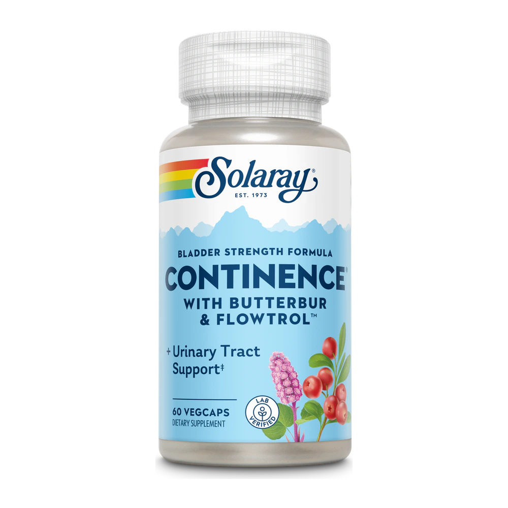 Solaray - Continence W/ Flowtrol - 60 Capsules